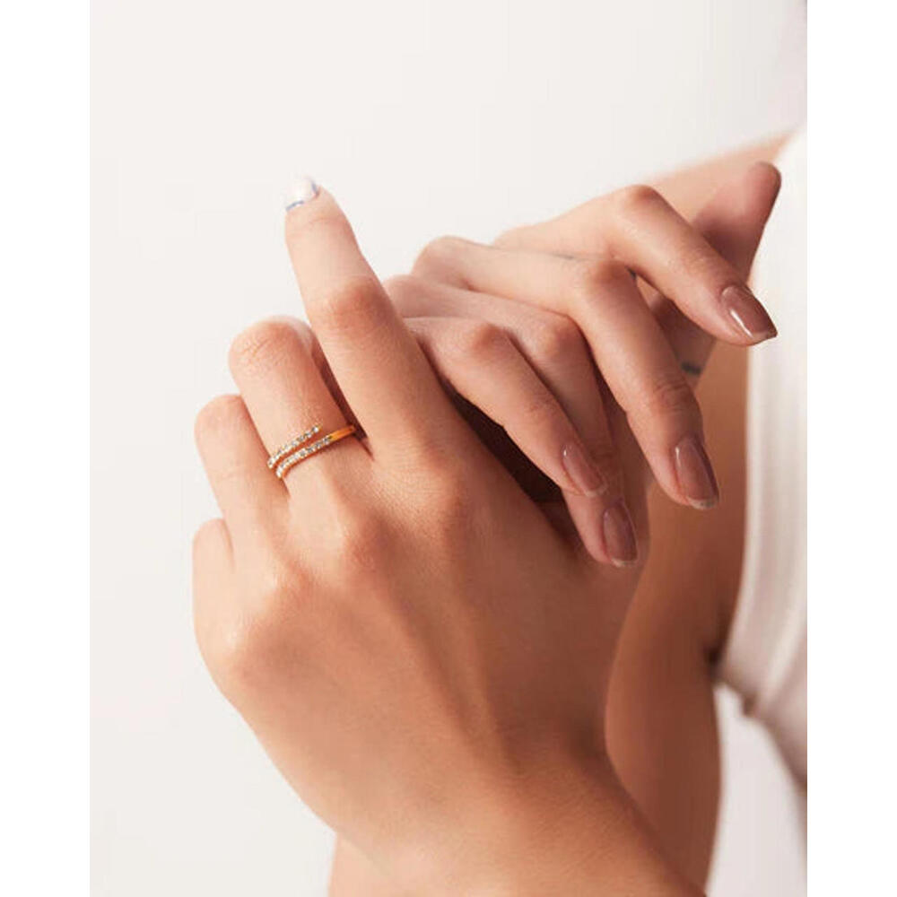 Aurea | Double Crystal Ring - image 2
